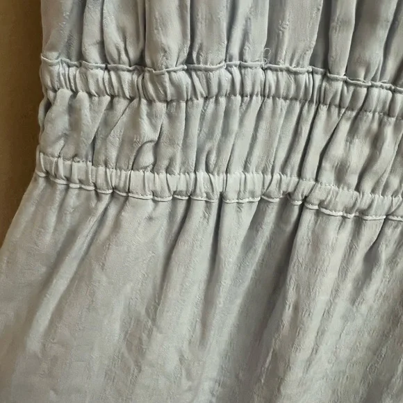 PAIGE Blue Tiered dress- size L - Picture 5 of 11